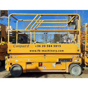 Haulotte Compact 8 Second hand scissor lift Nr.110