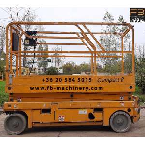 Haulotte scissor lift Optimum 8 second hand lift Nr. 119