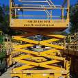 Electrical scissor lift Haulotte Compact 10 Nr.74 second hand