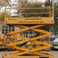 Haulotte scissor lift Optimum 8 second hand lift Nr. 119