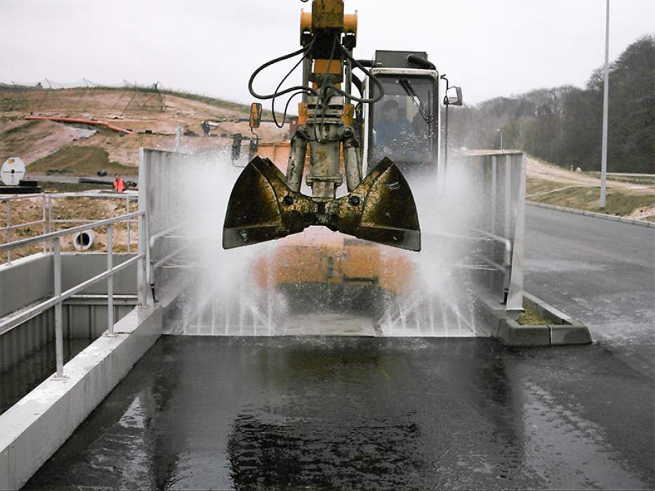Demucking Construction Equipment