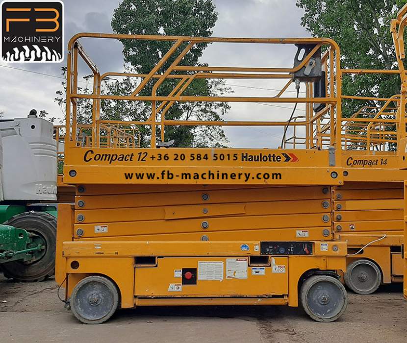 Electric scissor lift Haulotte Compact 12 Nr. 139