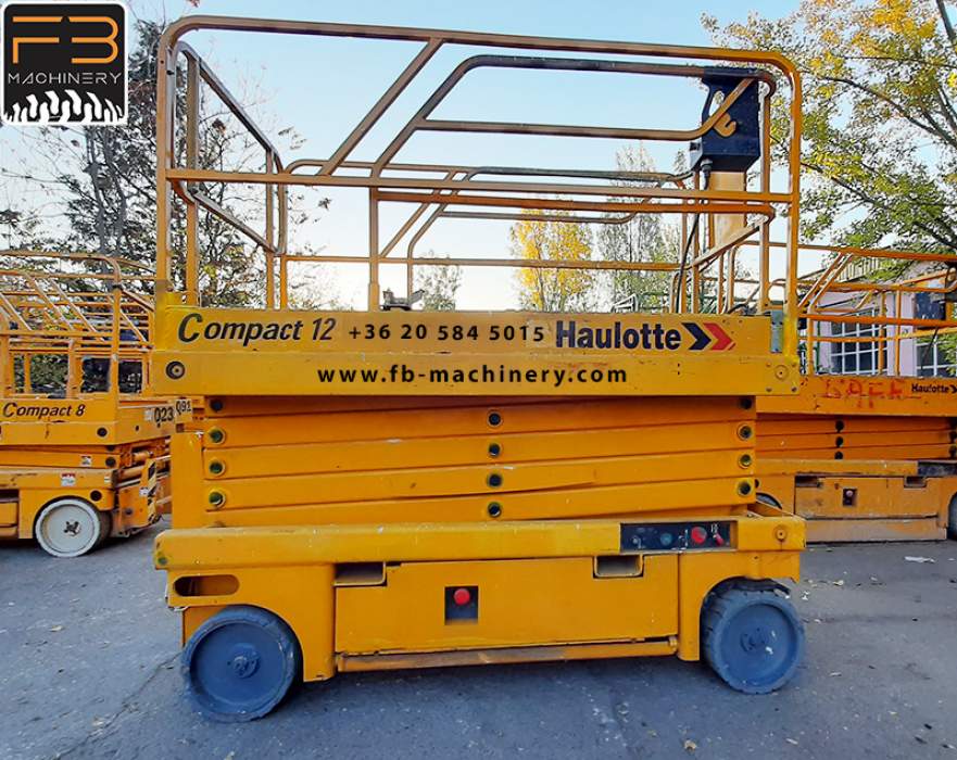 Electric scissor lift Haulotte Compact 12 Nr. 505