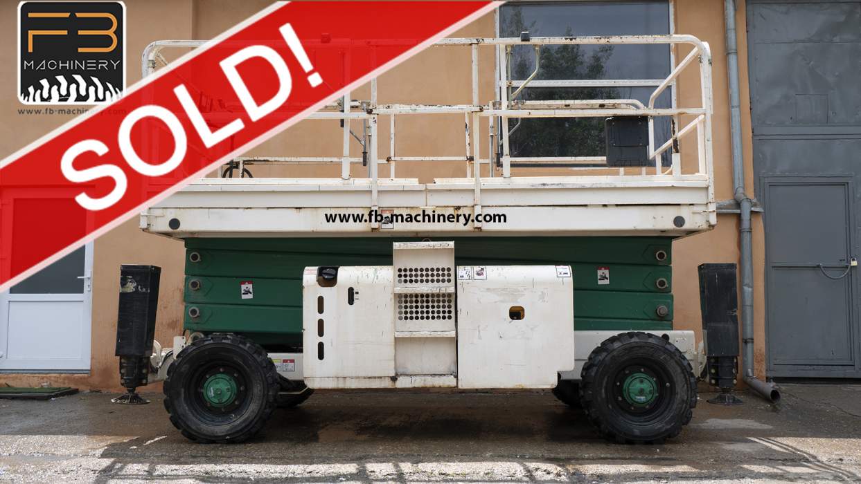 Haulotte 15 SX - Second Hand diesel scissor lift 01