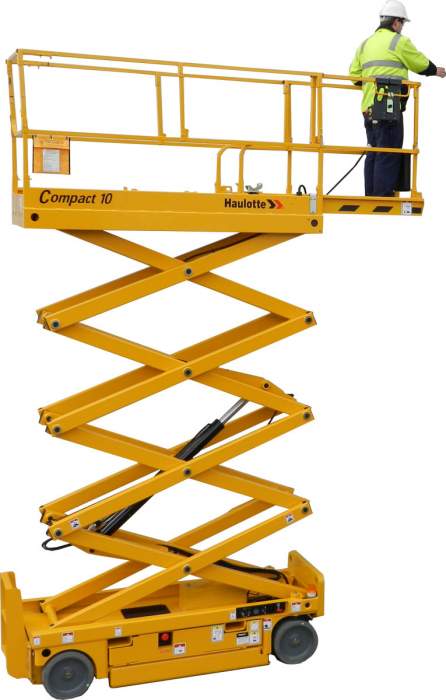 Electric scissor lift Haulotte Compact 10