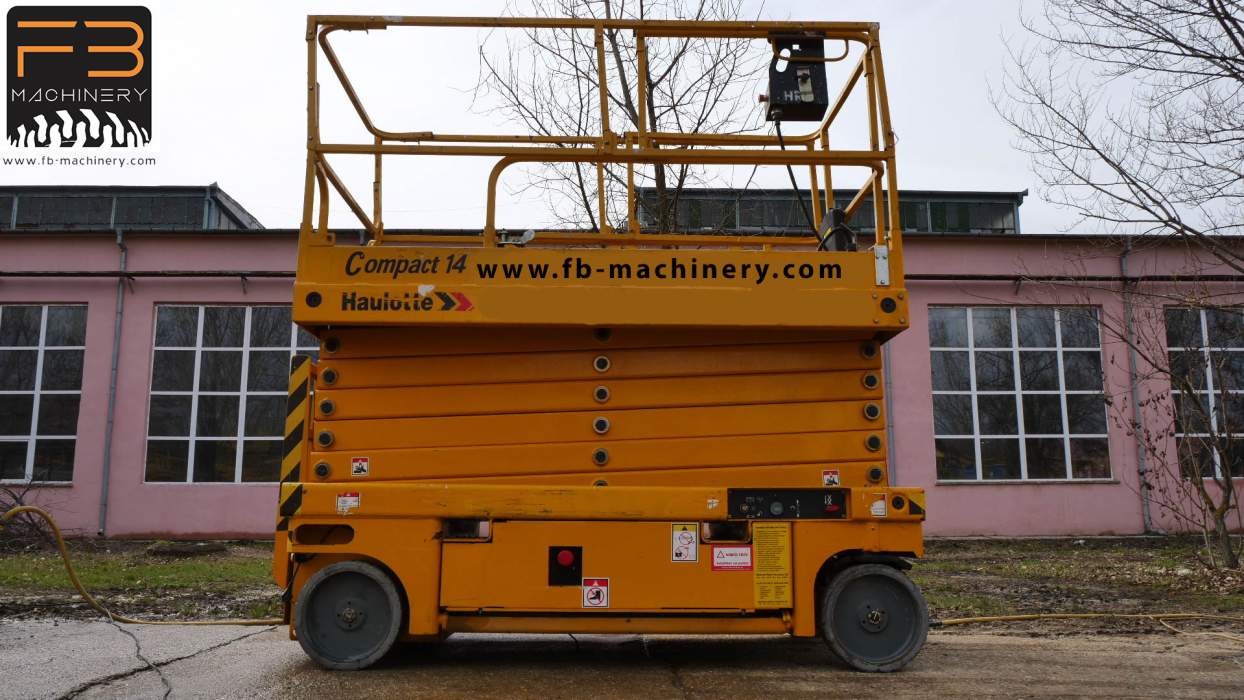 Haulotte Compact 14 electric scissor lift Nr.01