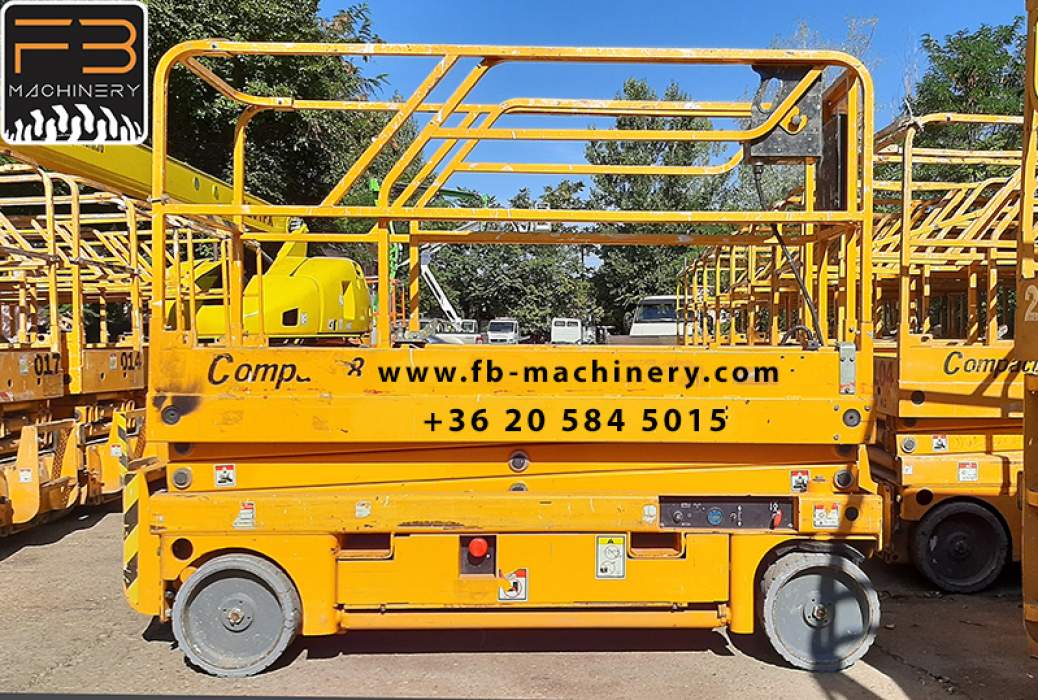 Haulotte Compact 8 Second hand scissor lift Nr.118