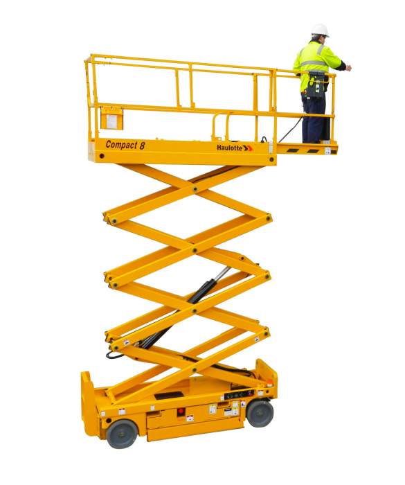 Electrical scissor lift Haulotte Compact 8W