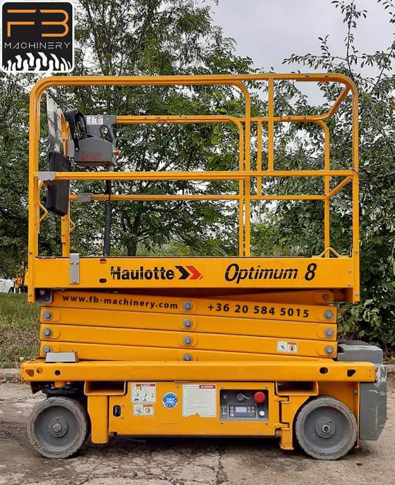 Haulotte scissor lift Optimum 8 second hand lift Nr. 135