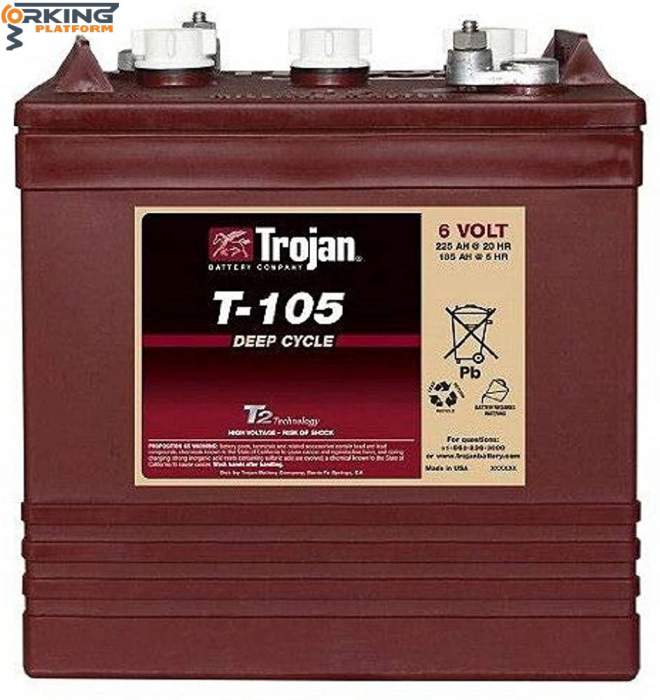 Torjan T105 6 V battery